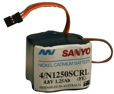 Sanyo 4/N1250SCRL Squarepack + JR